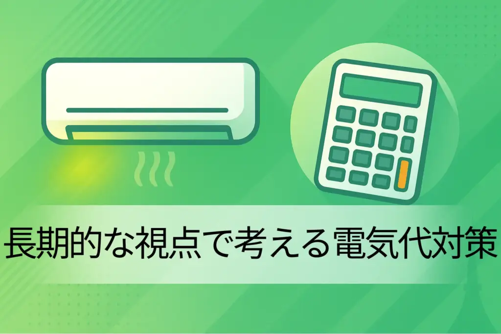 【根本解決編】長期的な視点で考える電気代対策