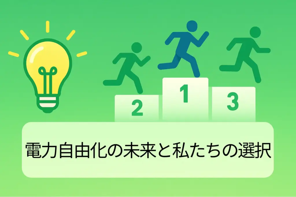 【どうする⁈】電力自由化の未来と私たちの選択