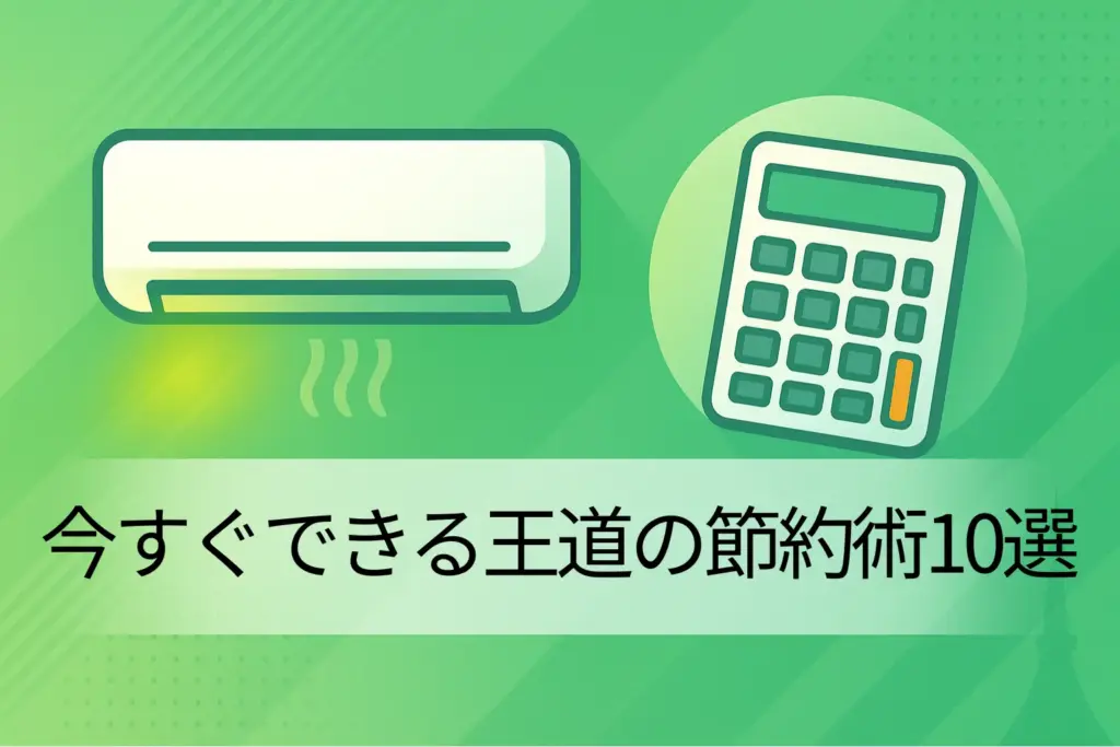 【実践編・基本】効果絶大！今すぐできる王道の節約術10選