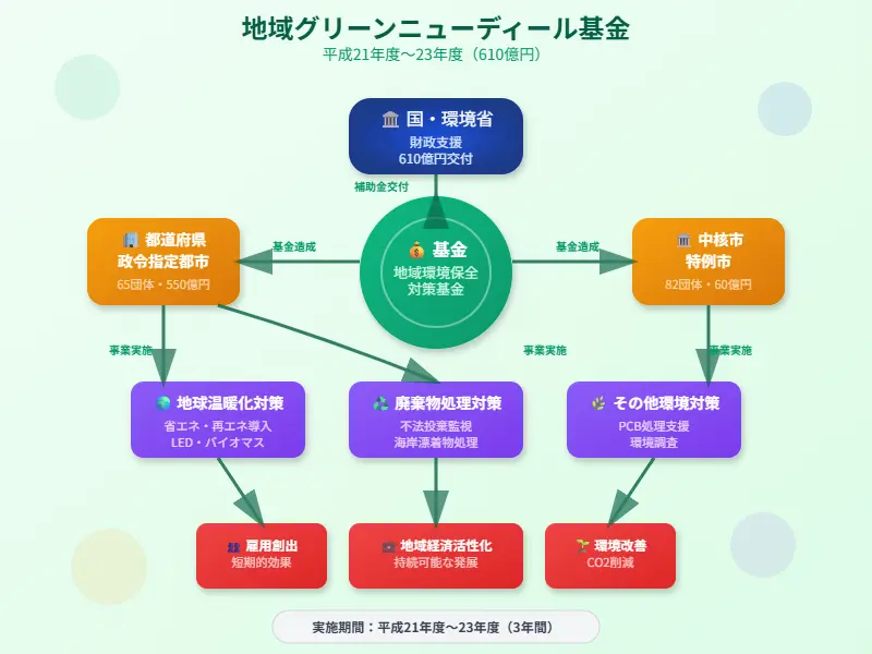 3分でわかる!地域グリーンニューディール基金の全体像