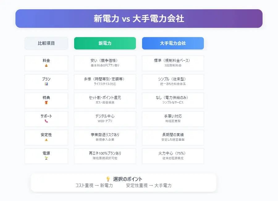 新電力(PPS)の正体とは?大手電力会社との違い
