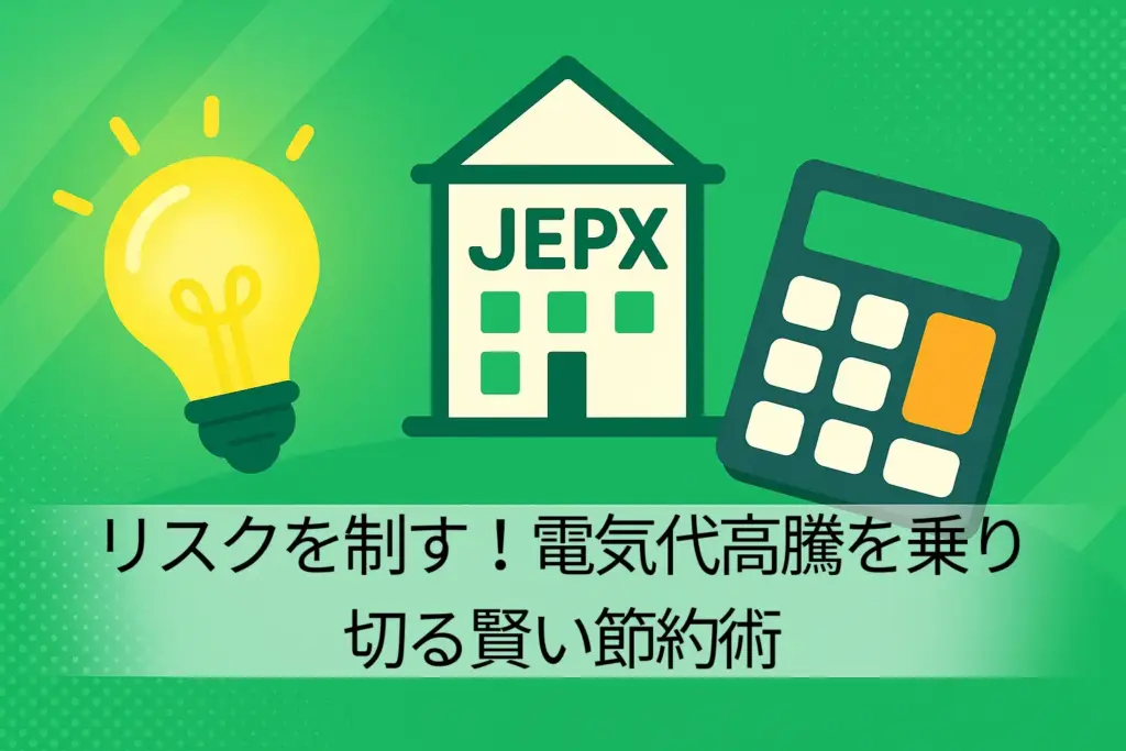 【対策編】リスクを制す!電気代高騰を乗り切る賢い節約術